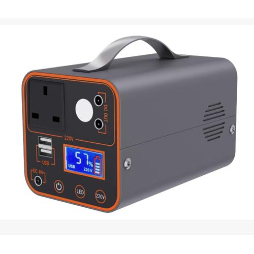 200W Rated Power Portable Power Station | 10Ah/15Ah Portable Power Generator | Backup Power Supply with LED Light for Home, Camping & Emergency