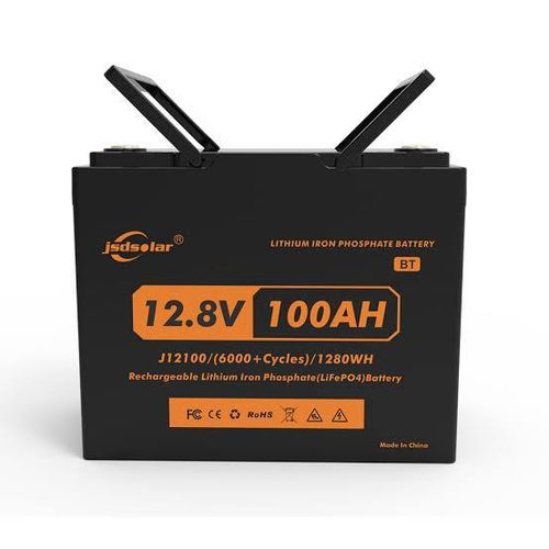 12.8v 100ah Lithium Ion Battery With Bluetooth App Connection
